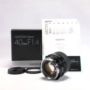 Voightlander NOKTON CLASSIC 40mm f1.4 S.C | 新入荷情報 | 札幌市の